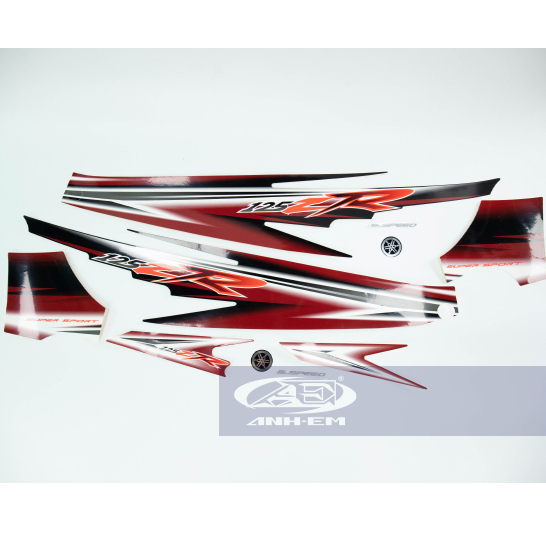 Tem yaz đỏ đen  - YAZ125-0299