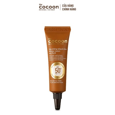 HÀNG TẶNG KHÔNG BÁN - Trial size - Sữa chống nắng bí đao ráo mịn tự nhiên SPF 50+, UVA-PF 62.6 Cocoon 5ml