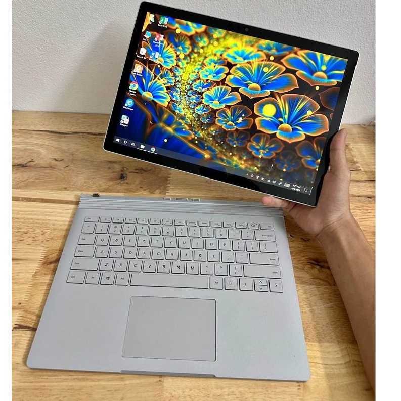 Máy tính bảng Surface Book 2 i7 ram 16 ssd 512 màn 3K Touch, card rời K9Q