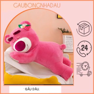 Gấu bông Gấu Dâu lotso nằm Việt Nam cao cấp