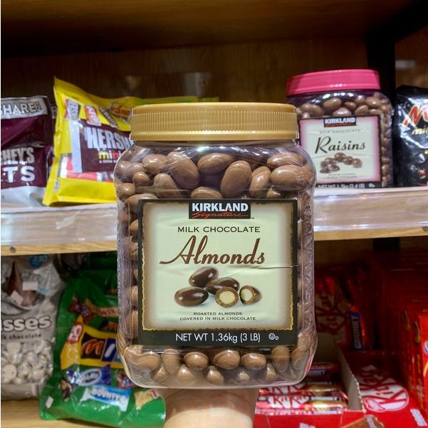 Socola Kirkland Milk Choco Almonds 1.36Kg