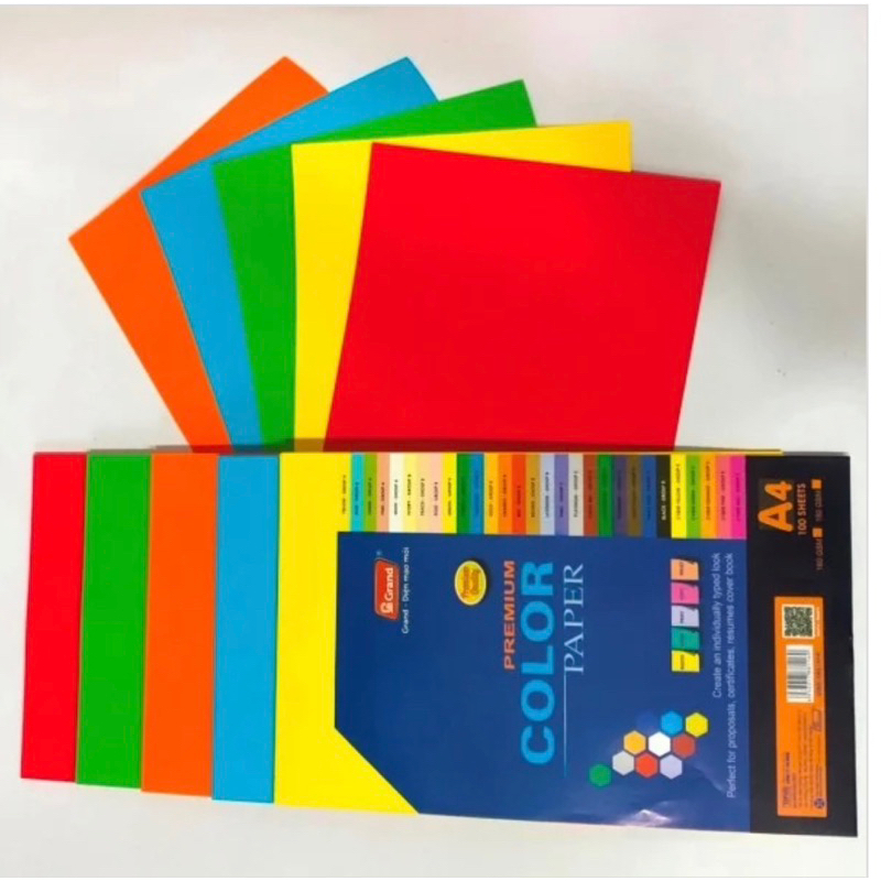 Bìa trộn 5 màu A4  NK Indo