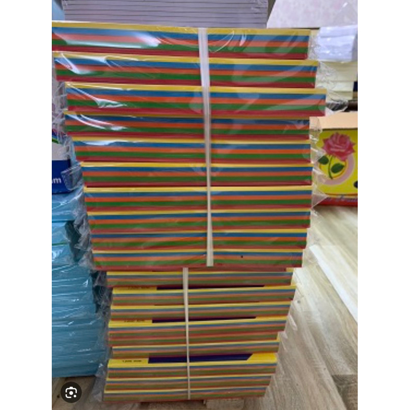 Bìa trộn 5 màu A4  NK Indo