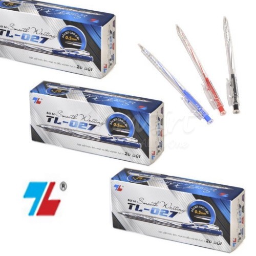 Lốc 10 Bút Bi Thiên Long TL-027 - Hàng Chính Hãng Thiên Long