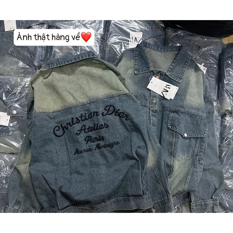 ÁO BÒ THÊU CHỮ HOT HIT