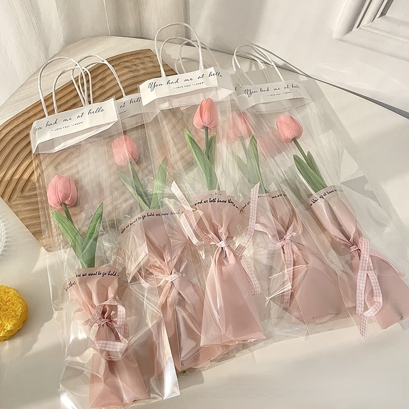 Bó Hoa Tulip Phong Cách Hàn Quốc Làm Quà Tặng Cho Ngày Của Mẹ, Ngày Nhà Giáo 20/11