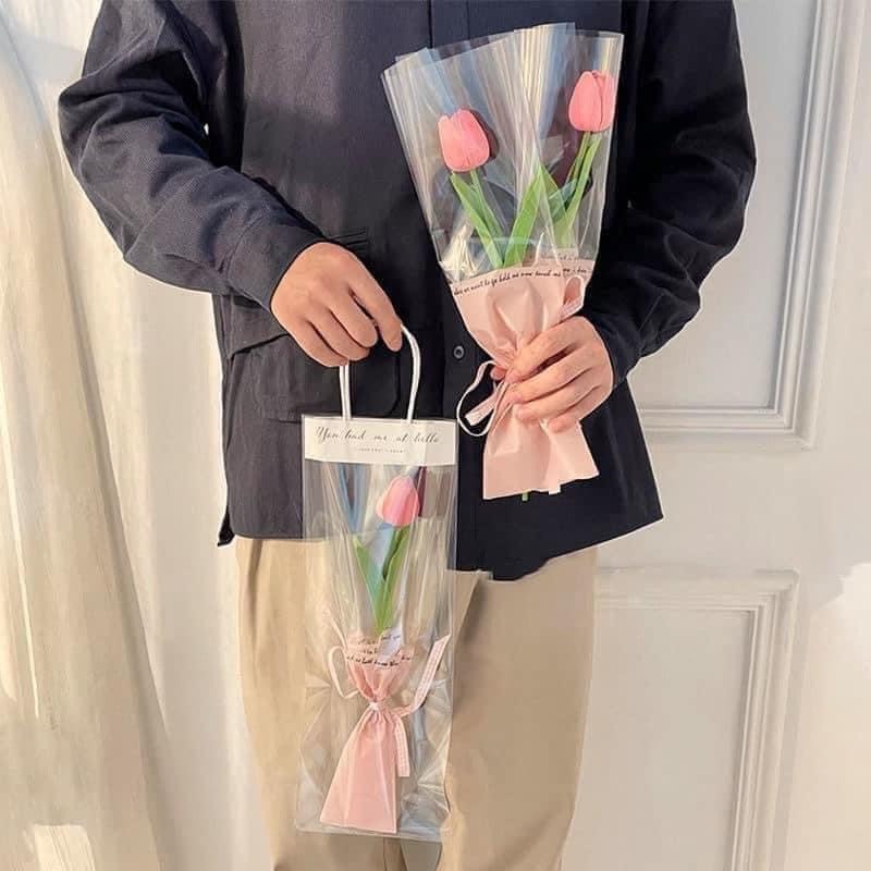 Bó Hoa Tulip Phong Cách Hàn Quốc Làm Quà Tặng Cho Ngày Của Mẹ, Ngày Nhà Giáo 20/11