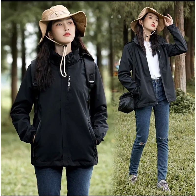 Áo gió nam nữ 2 lớp kháng nước lót lưới hàng đẹp