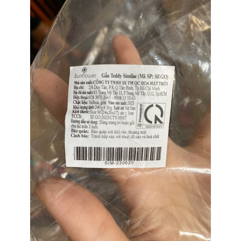 Gấu Bông Trạng Tí Similac