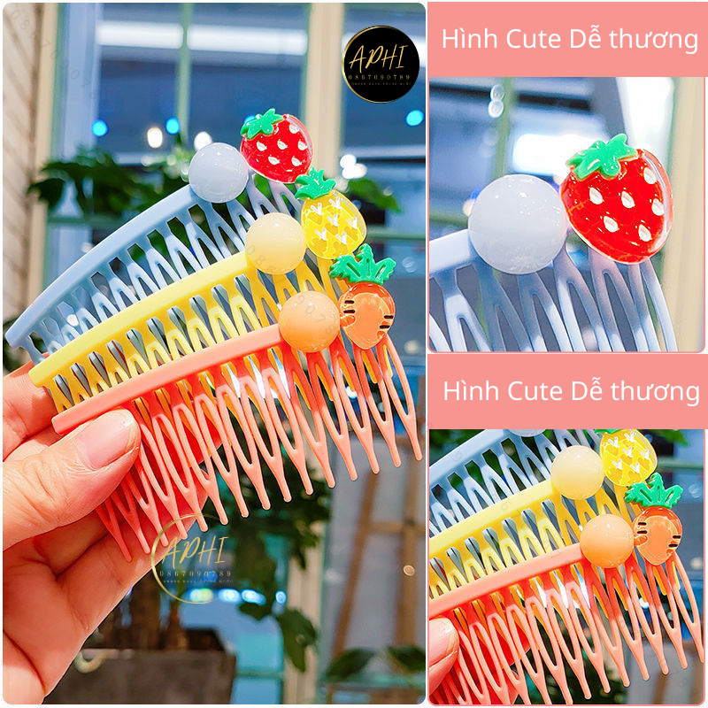 Bờm Xược Tóc  Cho Bé Gái Cài Tóc Cute Dễ Thương Hàn Quốc - FL09