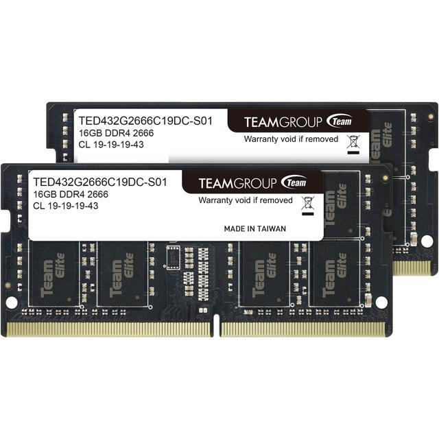 Ram Laptop TeamGroup Elite DDR4 - Dung lượng 8GB/16GB - 2666Mhz/3200Mhz - Bảo hành 60 tháng