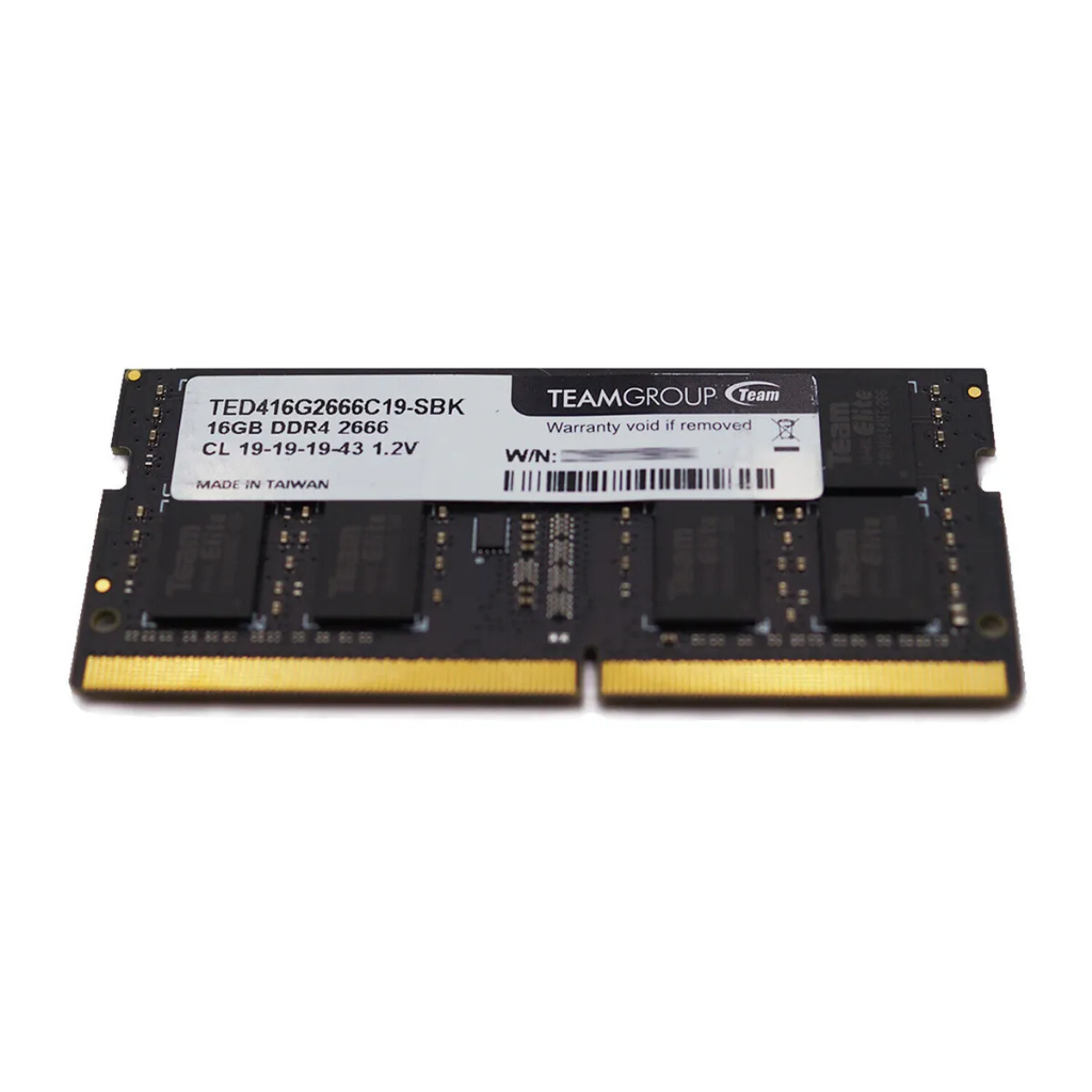 Ram Laptop TeamGroup Elite DDR4 - Dung lượng 8GB/16GB - 2666Mhz/3200Mhz - Bảo hành 60 tháng