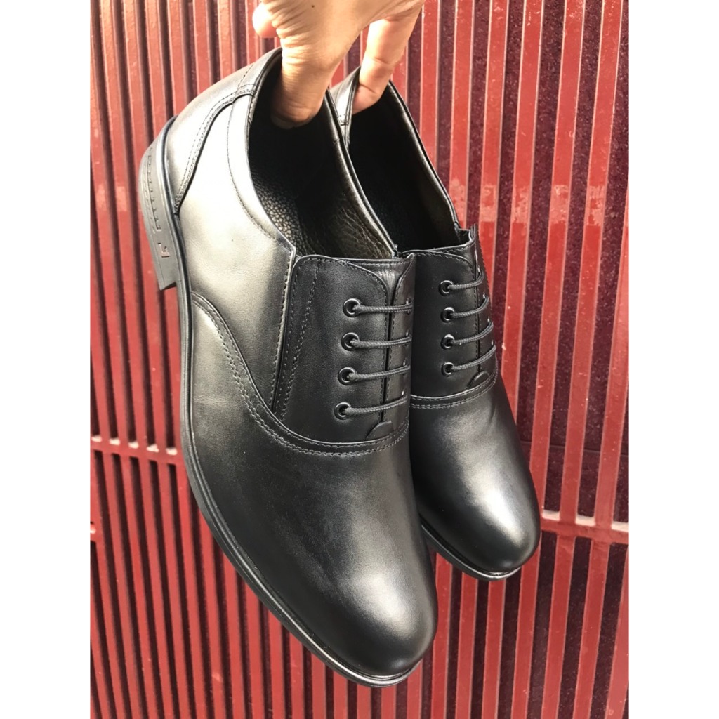 GIÀY DA NAM CÔNG SỞ- DA THẬT 100%, CÓ KHÂU ĐẾ, BẢO HÀNH 12 THÁNG