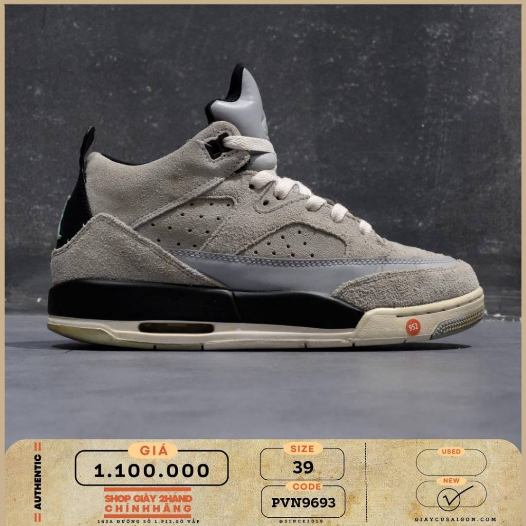 2hand giày Air Jordan Son of Mars Low 'Wolf Grey' - 580604-027 SIZE 39