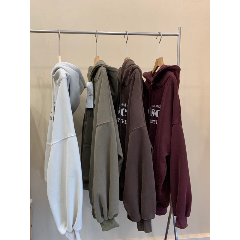 Áo hoodie crisco lót lông CAMkorea