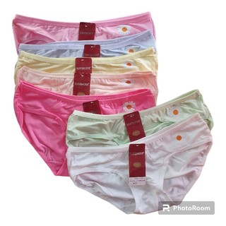 Combo 5 hoặc 10 quần lót Cotton hoa cúc mềm mát Freesize 40 đến 52kg