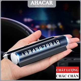 Bảng gắn số điện thoại trên ô tô xe hơi AHACAR Búa phá kính ô tô xe hơi Giá để điện thoại trên ô tô xe hơi Phụ Kiện Ô Tô