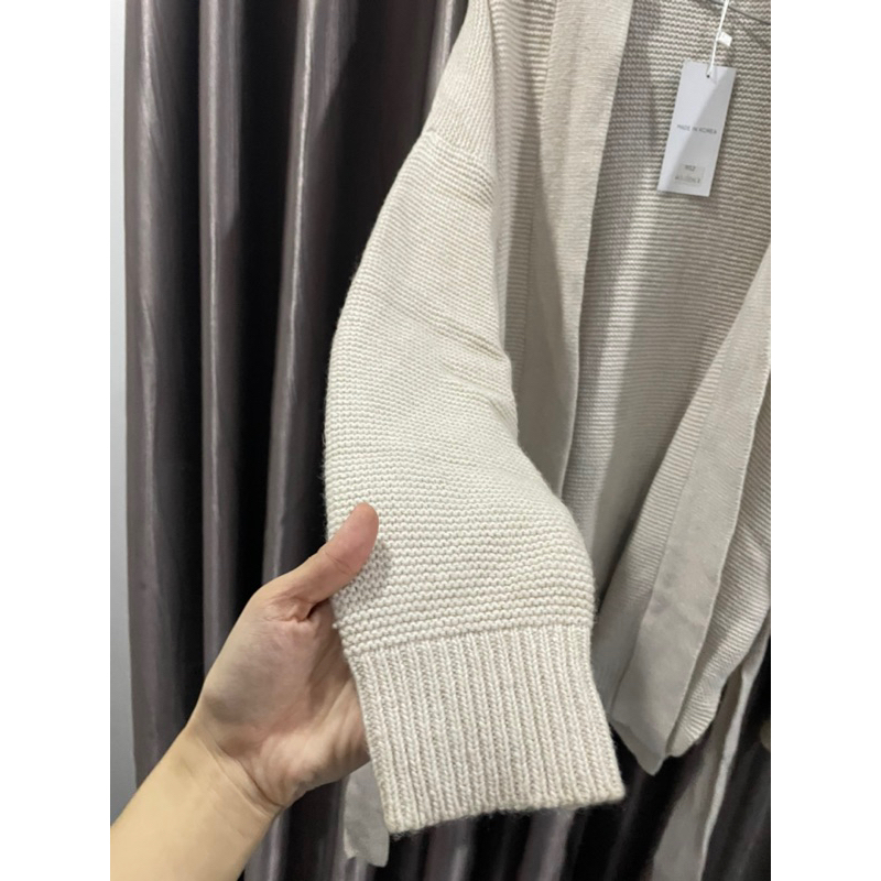 Thanh lý áo len cadigan news,m mặc đc 2tr1 pass 550k