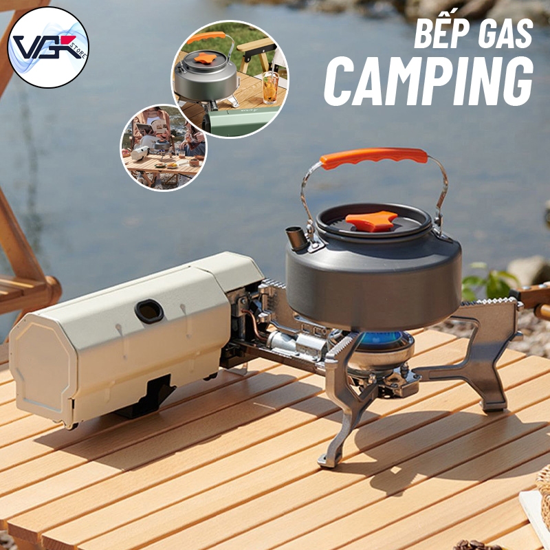 Bếp Ga MINI Thiết Kế Nhỏ Gọn Tiện Lợi Chuyên Dùng Cho Chuyến Du Lịch, Dã Ngoại. Tiệc PINIC Ngoài Trời