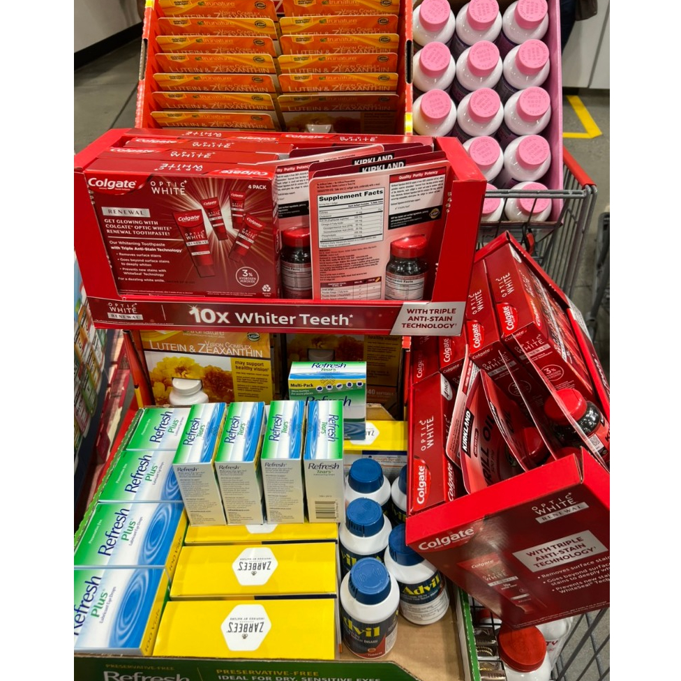 Dầu nhuyễn thể Kirkland Krill Oil 500mg 160 viên dầu krill 160v