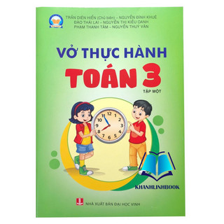Sách - vở thực hành toán 3 tập 1