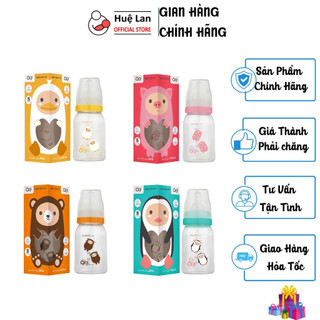 BÌNH SỮA AGI PP CỔ NHỎ 140ML