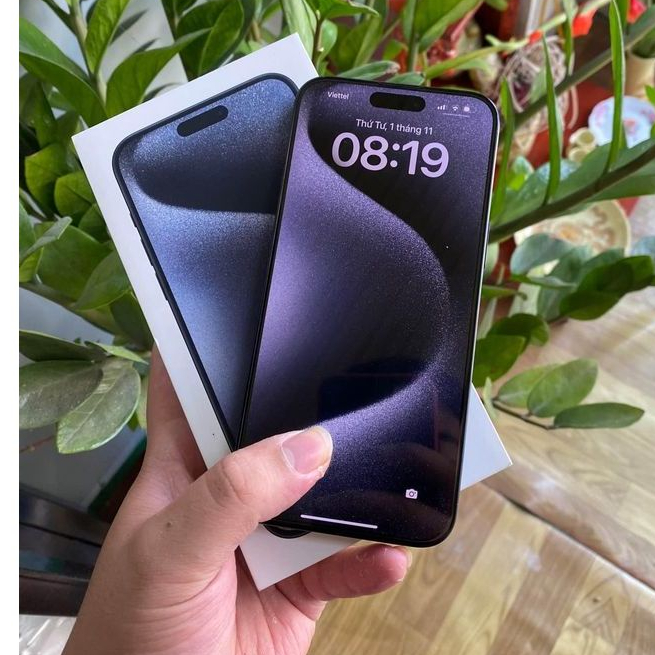 Điện thoại 15 PROMAX - 256gb TITAN ĐẸP KENG Siêu Lướt + Full Hộp Cáp Đầy Đủ K9Q