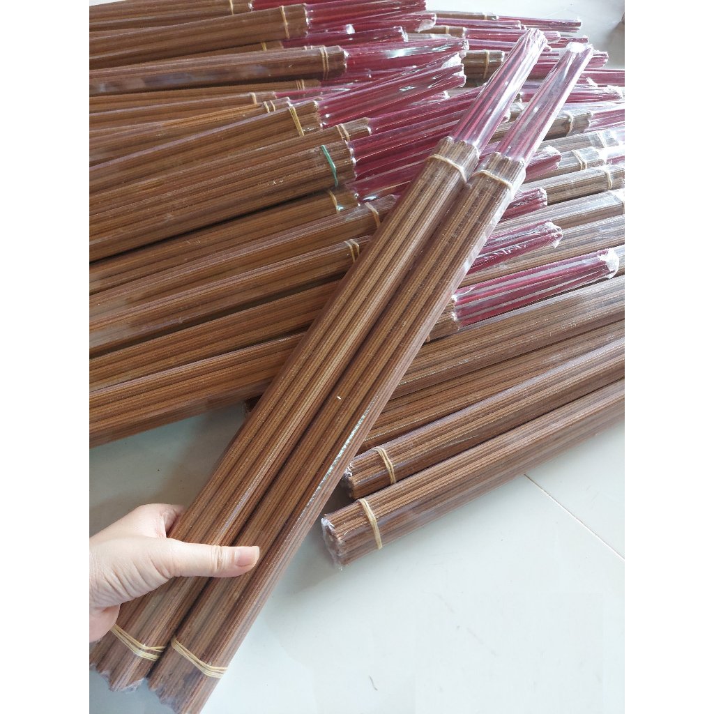 NHANG TRẦM HƯƠNG  BÓ 10 cây LOẠI 1- Dài 30 cm, 38cm, 48 cm