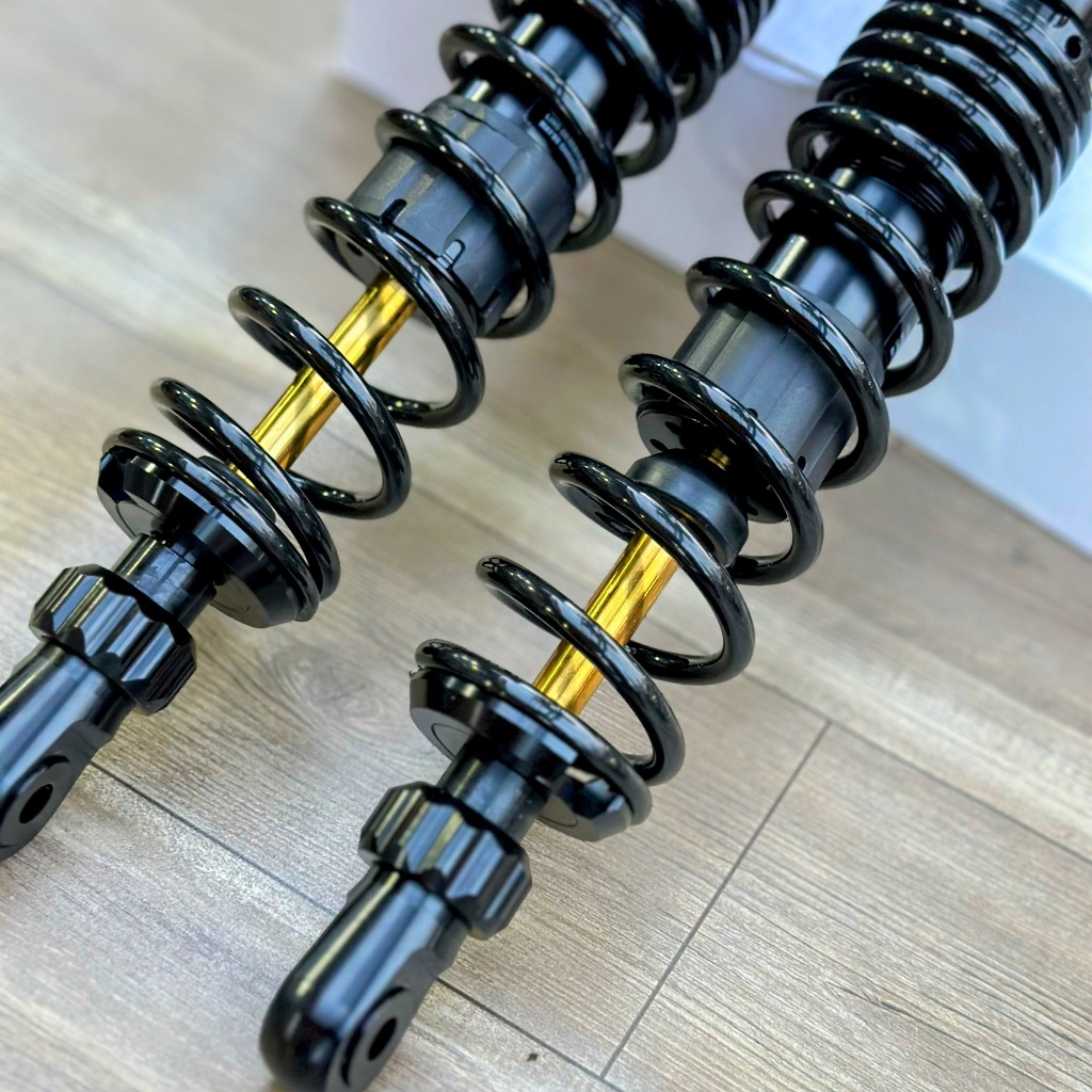 Phuộc Nitron Wave-Sirius Đen Ty vàng A50