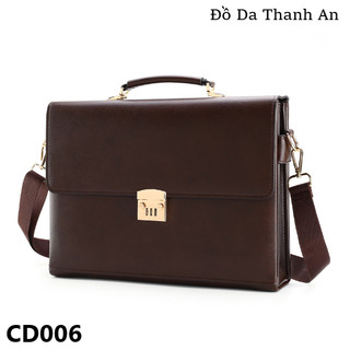 Cặp da khóa số cd006, cặp, túi công sở hàng chính hãng, bảo hành da 12 tháng, sang trọng, lịch sự, đẳng cấp.