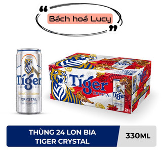 Bia tiger crystal thùng 24 lon 330ml/lon