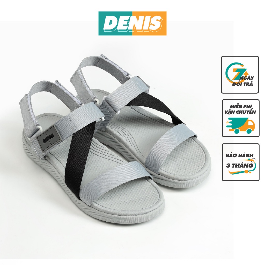 Giày Sandal Nam Nữ DENIS SD08 thể thao, êm nhẹ, đi học đi chơi đều đẹp