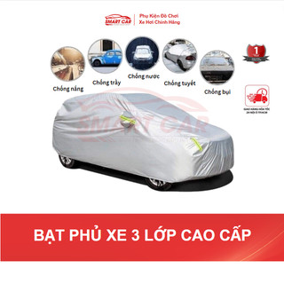 BẢNG SIZE CHUẨN | Bạt Phủ Toàn Xe 3 Lớp Chống Nắng, Chống Nước, Chống Cháy Cho Ô Tô | Đủ Tất Cả Các Size