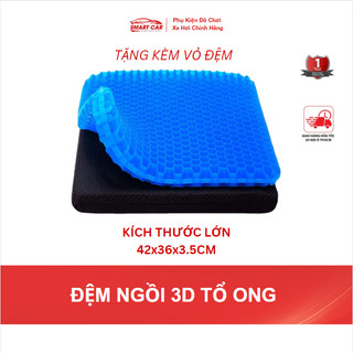 ⚡CHỐNG MỎI⚡Loại 1200gr - Đệm Ngồi 2 Lớp 3D Thoáng Khí MAGIC CUSHION Thoáng Khí Tuần Hoàn | Nệm Ngồi Ghế Văn Phòng