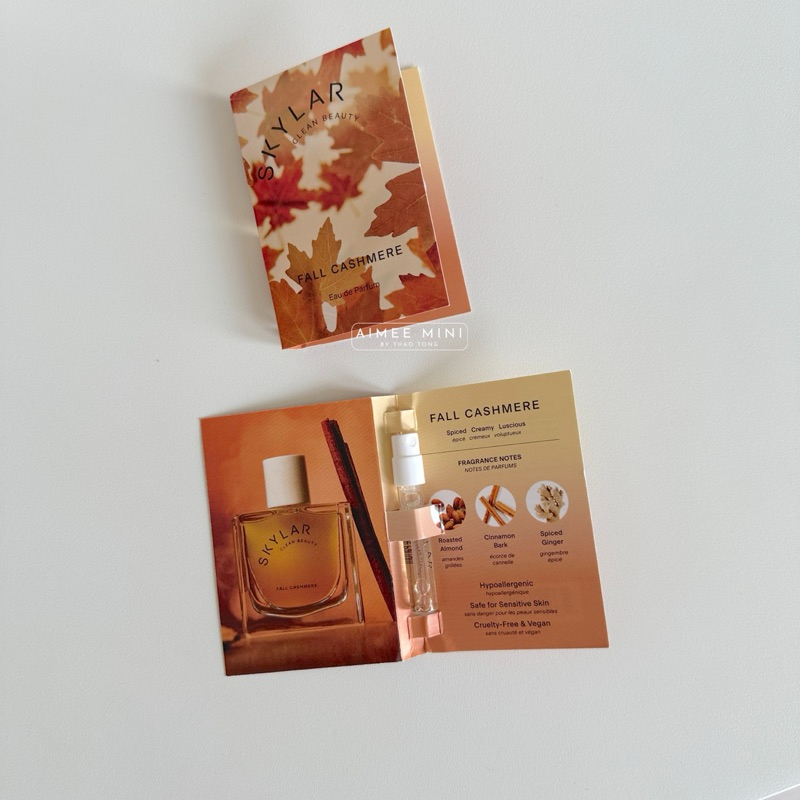 Vial 1.5ml | Nước hoa SKYLAR Fall Cashmere EDP