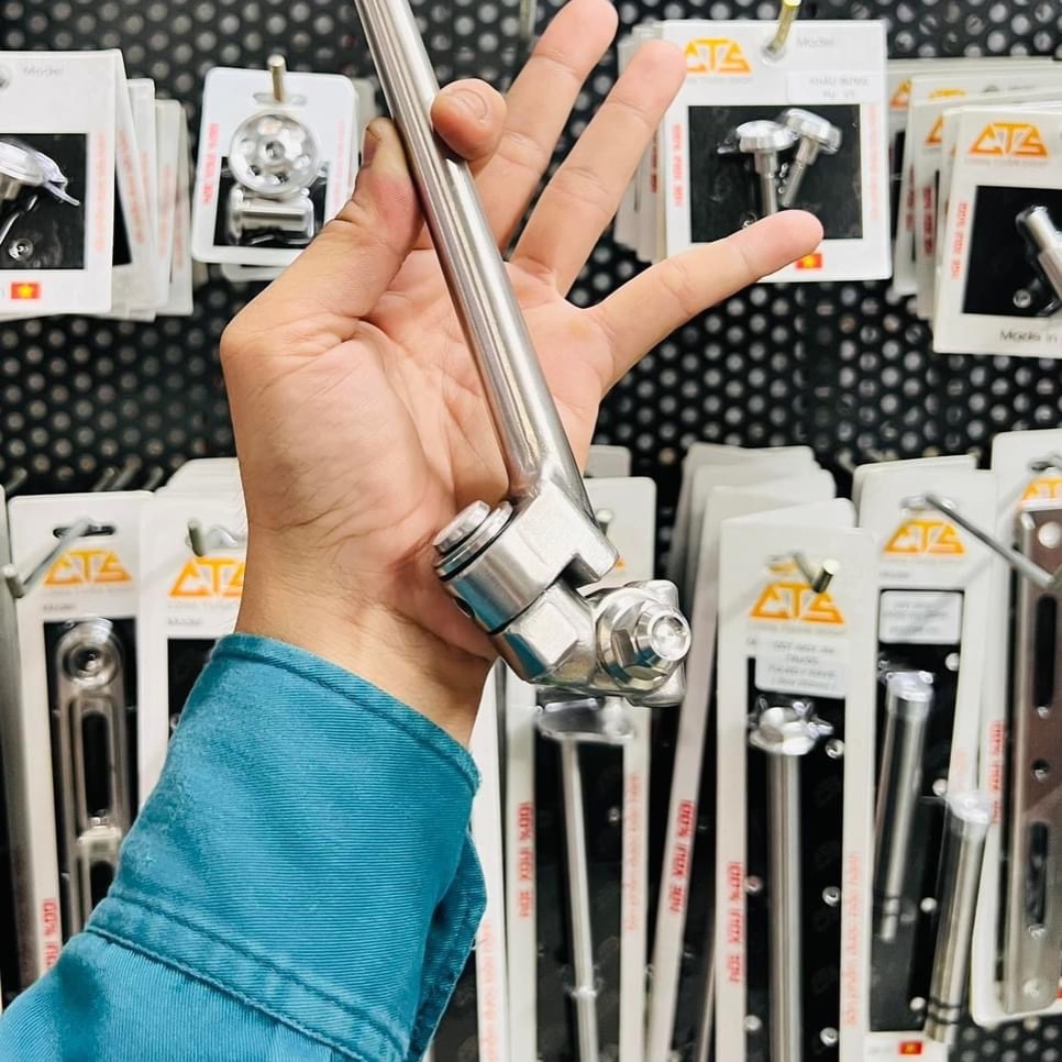 Tán Giò Đạp Inox CTS Cho Exciter 135 4s , Ex 2010, Ex2010