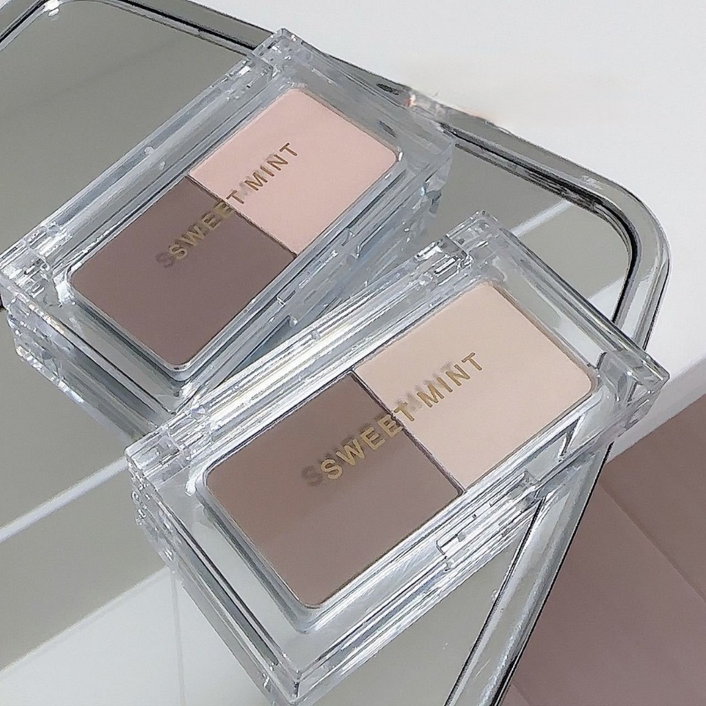 Phấn Tạo Khối Bắt Sáng SWEET MINT Mini Lâu Trôi Tiện Dụng