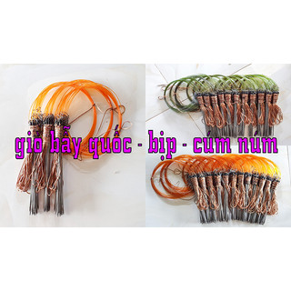 Giò bẫy quốc, gà đồng , bìm bịp 1 bộ 20 chân dài 4m màu cỏ khô , xanh rêu tàng hình , hàng thái