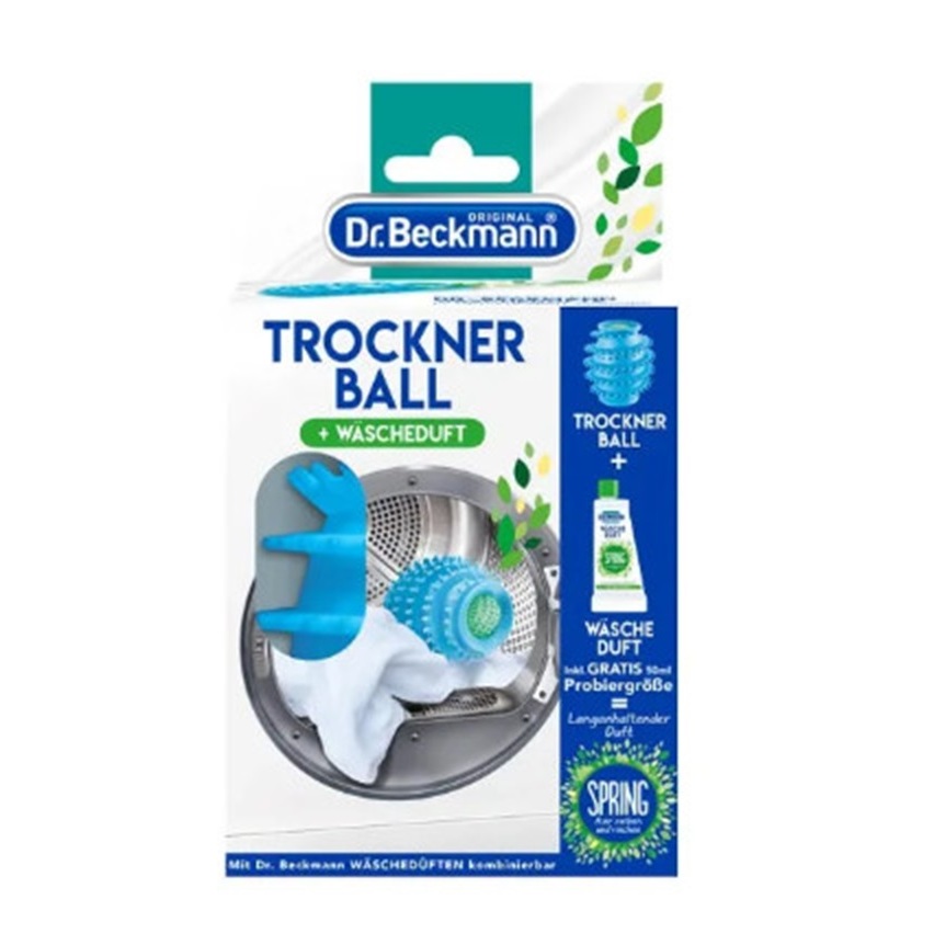 Bóng giặt Sấy Chống Nhăn Quần Áo  Dr.Beckmann Trockner Ball 50ml cho quần áo giặt sạch hơn, làm mềm vải
