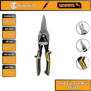 Kéo cắt tôn mũi thẳng 10''250mm b030203 wynn's thép cao cấp chuyên cắt những tấm tôn inox, tấm sắt thép