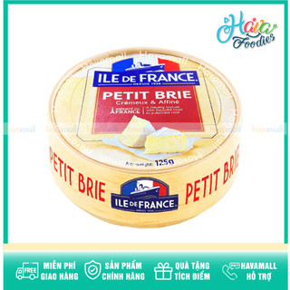 [CHỈ GIAO HCM] Phô Mai Pháp ILE DE FRANCE 125gr - PETIT BRIE