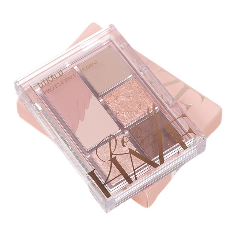 Bảng phấn mắt nội địa Trung 9 ô Dikalu Blooming Your Own Beauty, Bảng phấn mắt nhũ Dikalu 9 ô mềm mịn