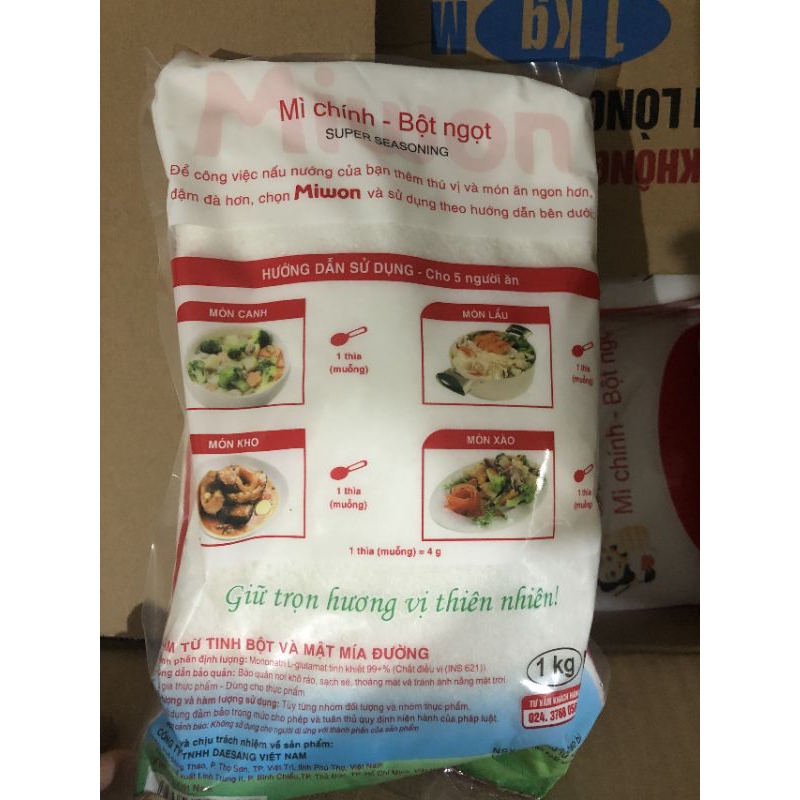 Mỳ chính Miwon 1kg