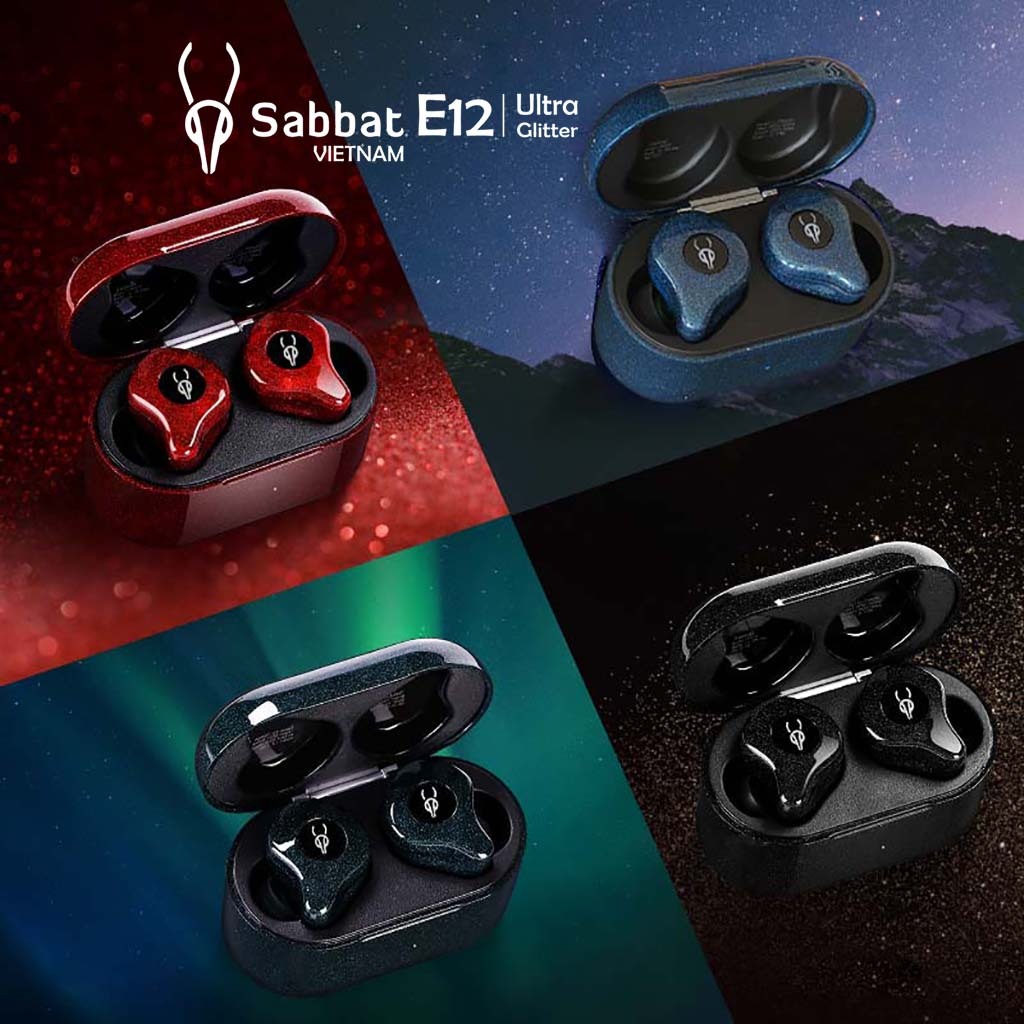 Tai nghe không dây Sabbat E12 ultra phiên bản Glitter - Cosmos