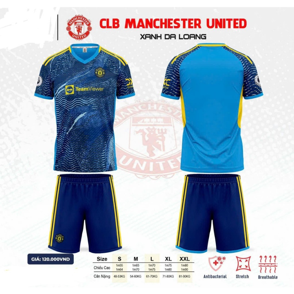 Quần Áo Đá Banh CLB MU Man UTD