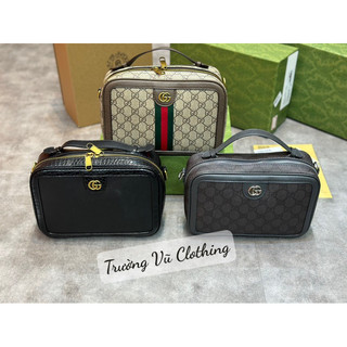 Túi đeo chéo gg bag hoạ tiết monogram cao cấp - bang new đeo chéo xách tay ful box