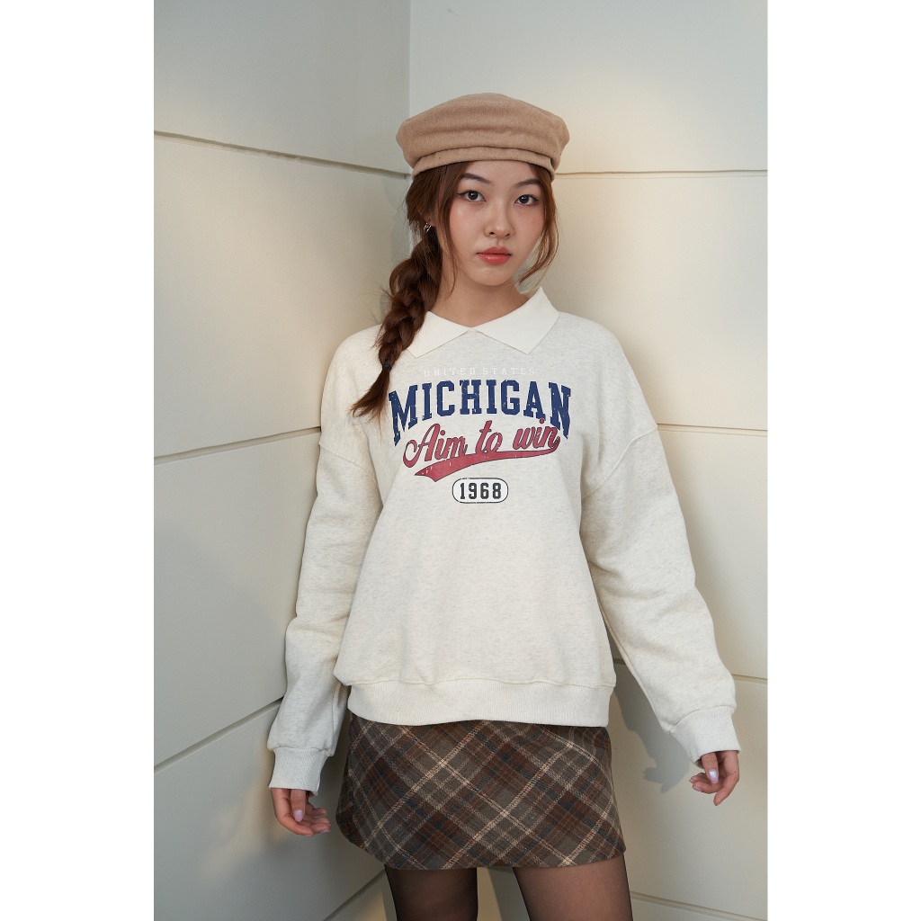 Chân váy nỉ hoạ tiết Caro