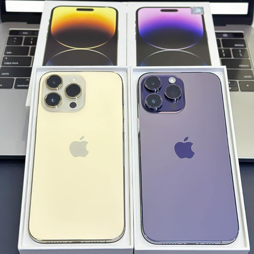 Điện thoại 14 Pro|max 256Gb Lock Mỹ - Máy LikeNew Pin 100 Bảo Hành 12 Tháng