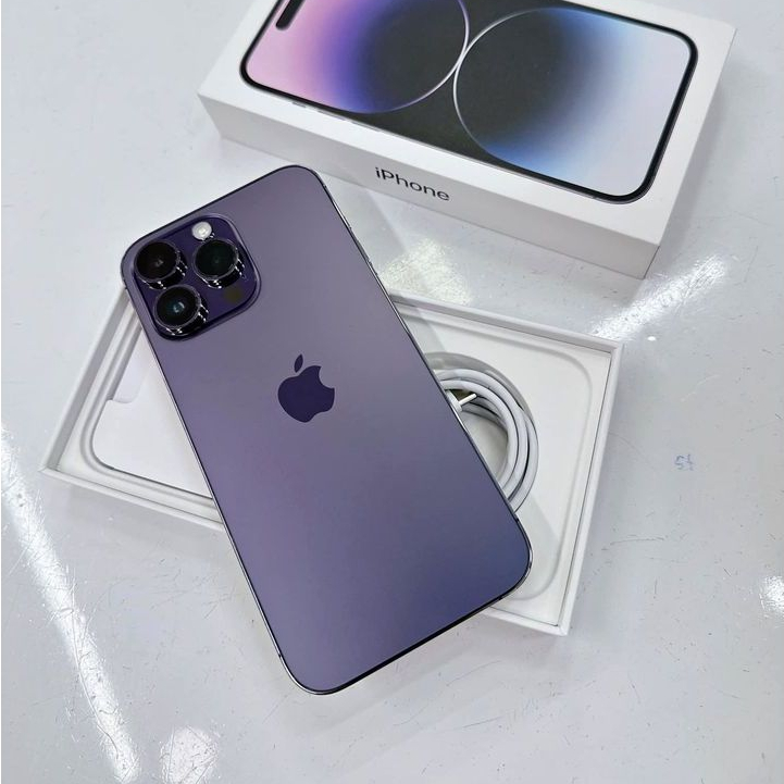 Điện thoại 14 Pro|max 256Gb Lock Mỹ - Máy LikeNew Pin 100 Bảo Hành 12 Tháng