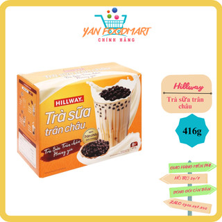 Trà sữa trân châu Hillway hộp 416g